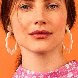 🌱 Marbled Monochromatic Hoop Earrings 💎
